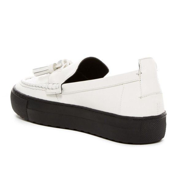 ATELJE 71 New COLE Leather Tassel Platform Flats Loafers Flatforms NIB Womens  7 - Picture 8 of 16